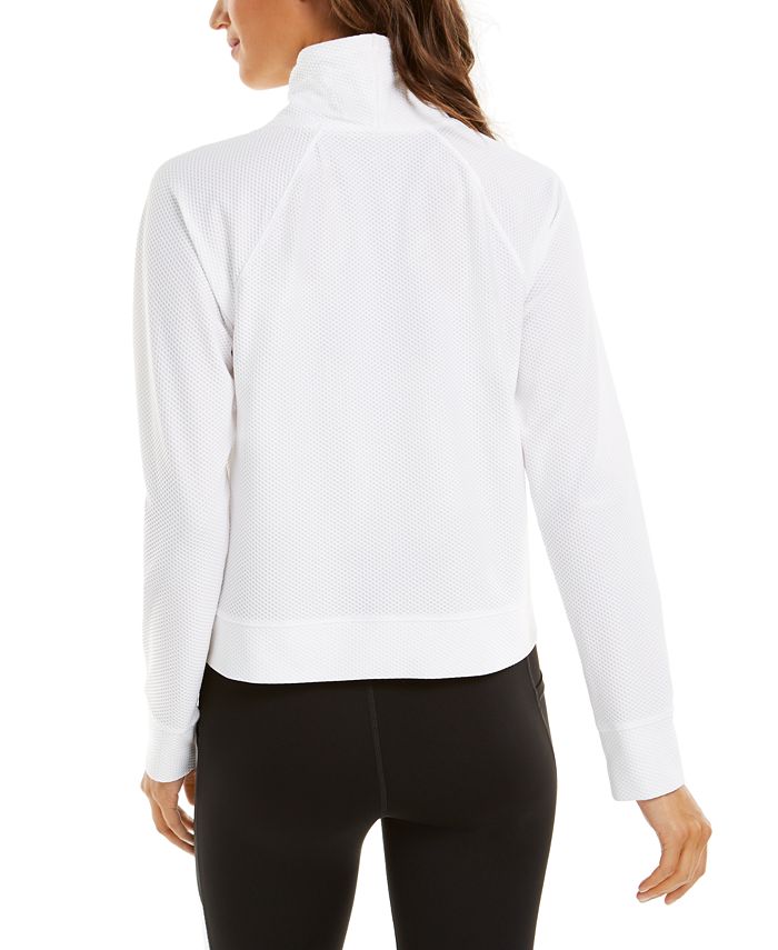 Calvin Klein Funnel-Neck Sweatshirt - Macy's