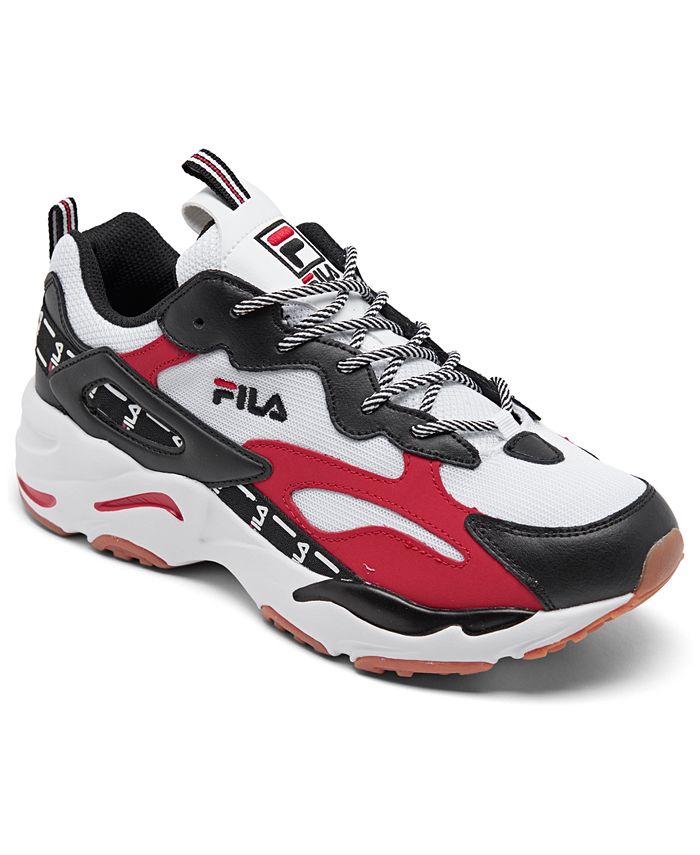 Fila Men's Ray Tracer Tarvos Casual Sneakers from Finish Line - Macy's