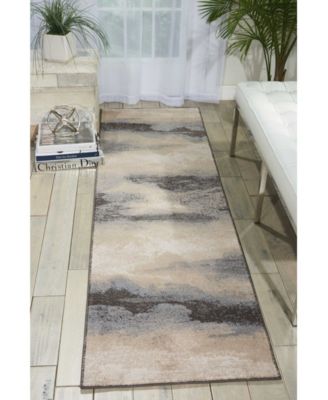 Samuel SAM06 Driftwood 2'2" x 10' Runner Rug