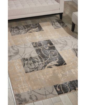 Samuel SAM03 Multi 5'3" x 7'3" Area Rug