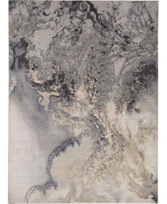 Maxell MAE08 Gray 9'3" x 12'9" Area Rug