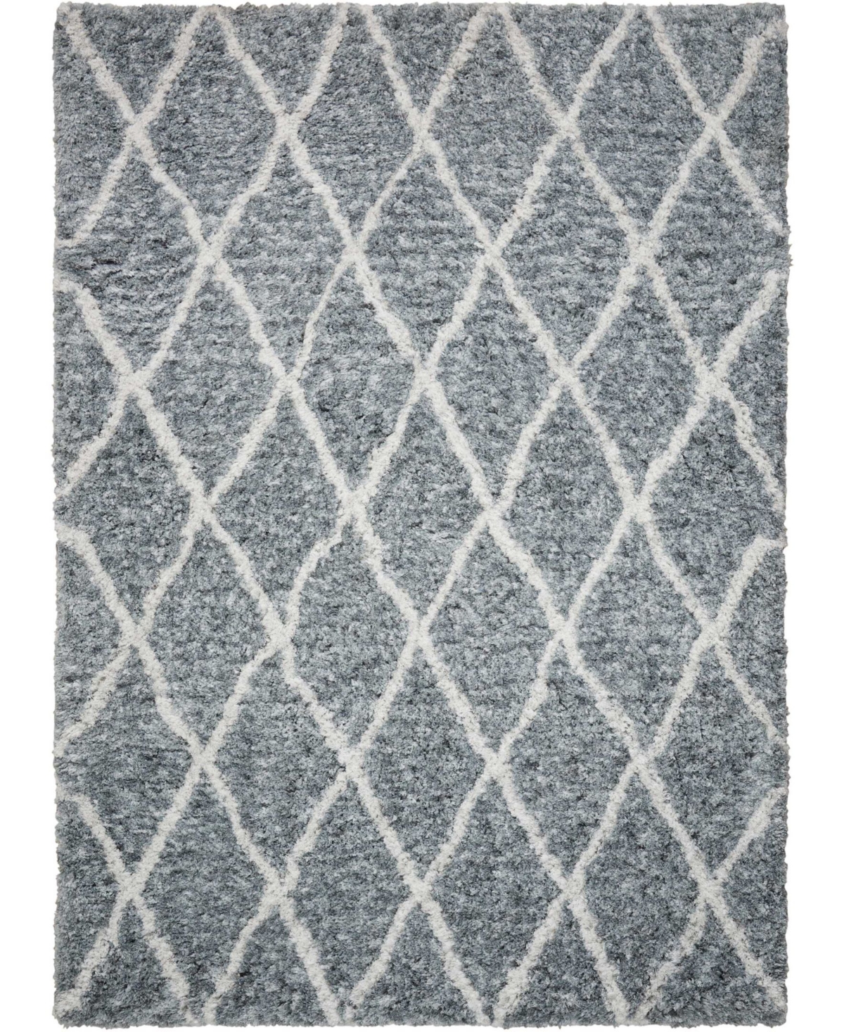Long Street Looms Cresto Cre11 Gray 5' X 7' Area Rug In Gray,ivory