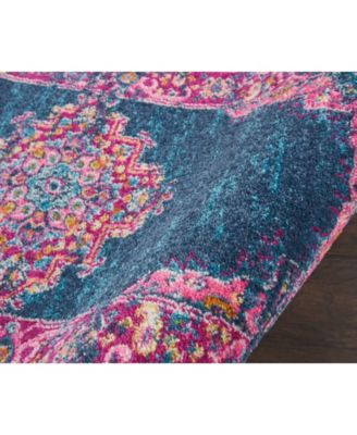 Zeal ZEA03 2'2" x 7'6" Runner Rug
