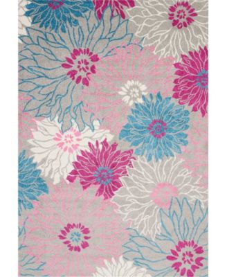 Zeal ZEA17 6'7" x 9'6" Area Rug