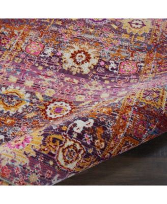 Era Tabriz ERA03 Red, Multi 2'4" x 8' Runner Rug