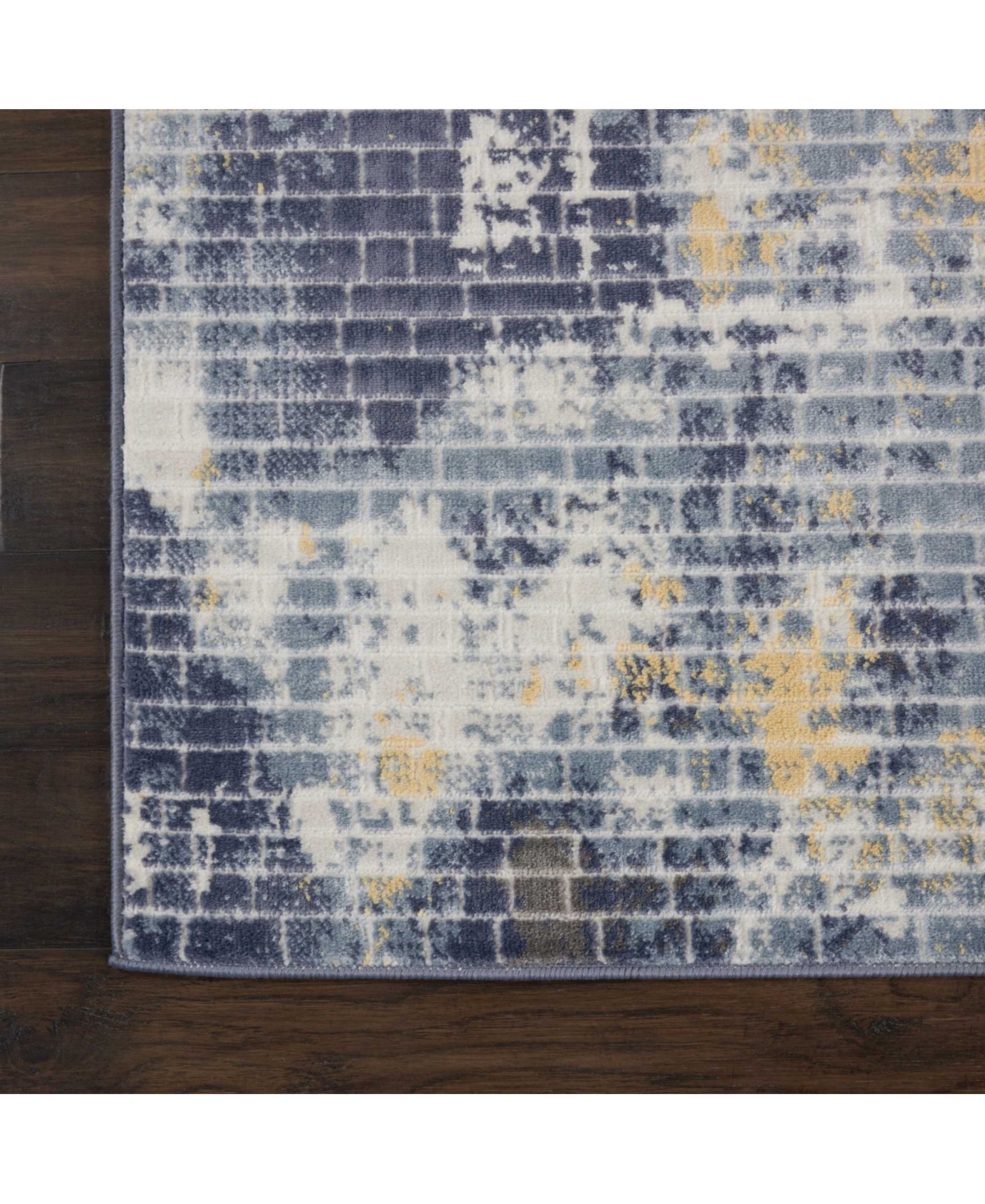 Long Street Looms City Style Cis05 Ivory, Mist 4' X 6' Area Rug In Ivory,sky