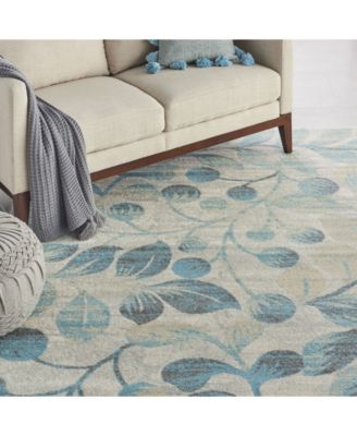 Peace PEA03 Ivory 8'10" x 11'10" Area Rug