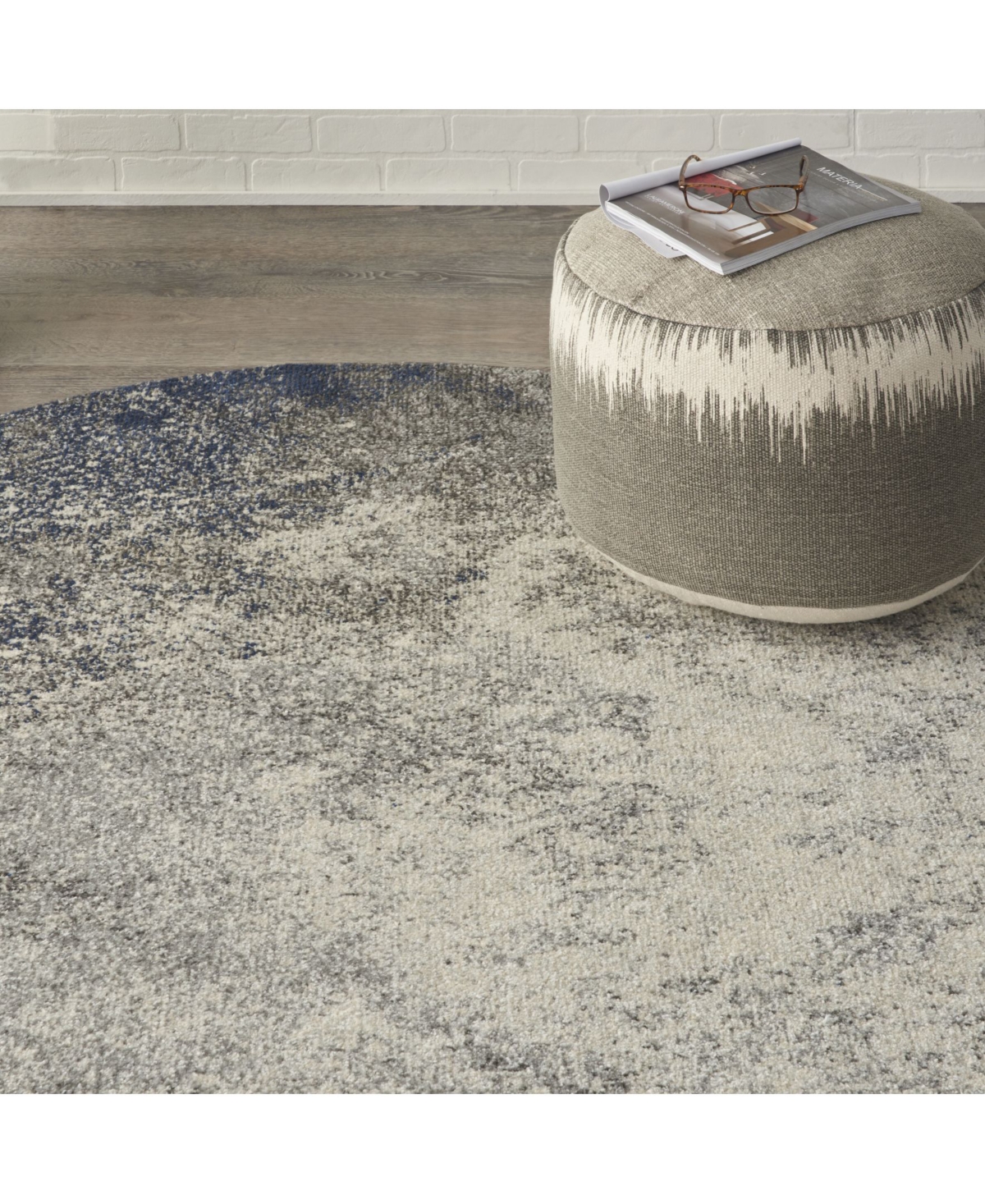 Long Street Looms Zeal ZEA10 4' Round Area Rug