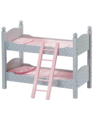 olivia's little world polka dots princess baby doll crib