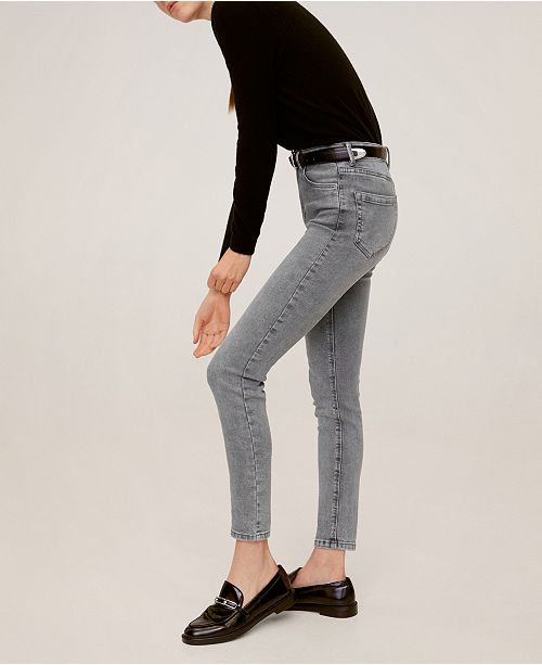 MANGO High Waist Skinny Noa Jeans & Reviews - Women - Macy's