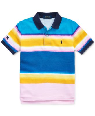 ralph lauren striped polo shirt
