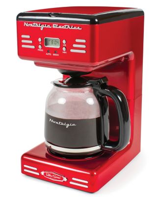 Nostalgia - RCOF120RR Retro Series 12-Cup Programmable Coffee Maker
