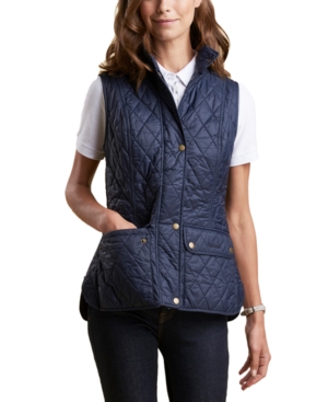Barbour Wrey Fleece-lined Vest In Blue