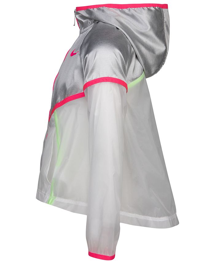 Nike Little Girls Metallic Windbreaker Macy's