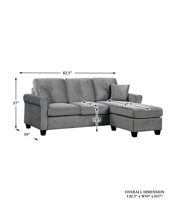 Homelegance - Michigan Sectional Sofa