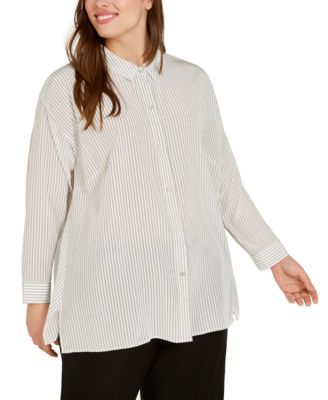 macy's eileen fisher plus size