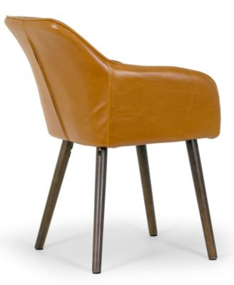 Set of 2 Alaura Arm Chair in with Beech Legs