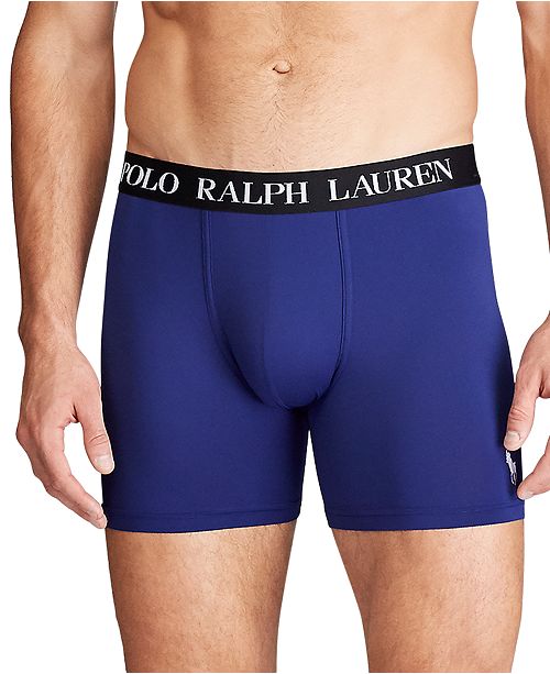 Polo Ralph Lauren Men’s Microfiber Boxer Briefs & Reviews - Underwear ...