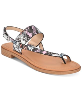 guess loren toe ring sandals