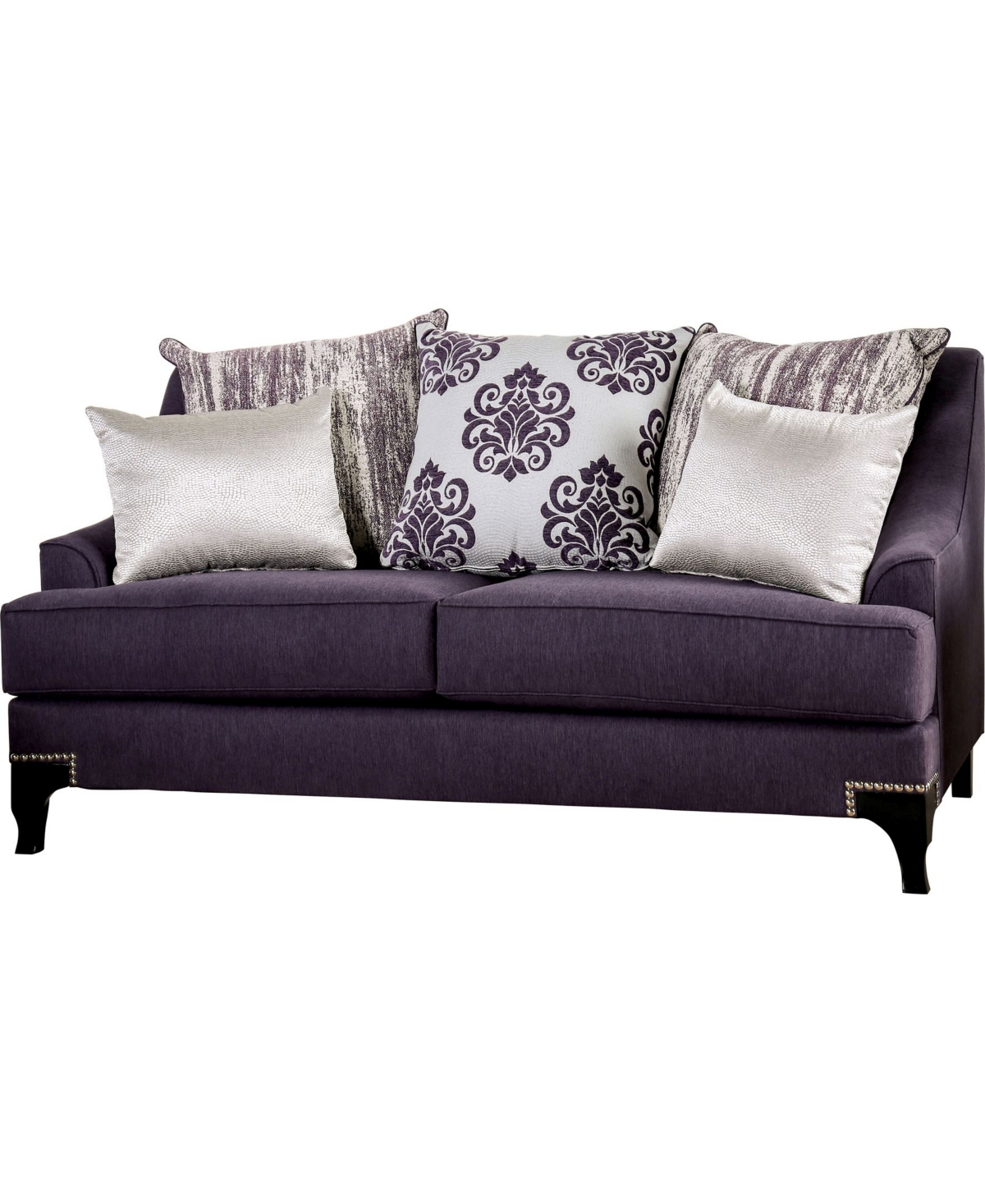 Furniture of America Allyson Upholstered Love Seat