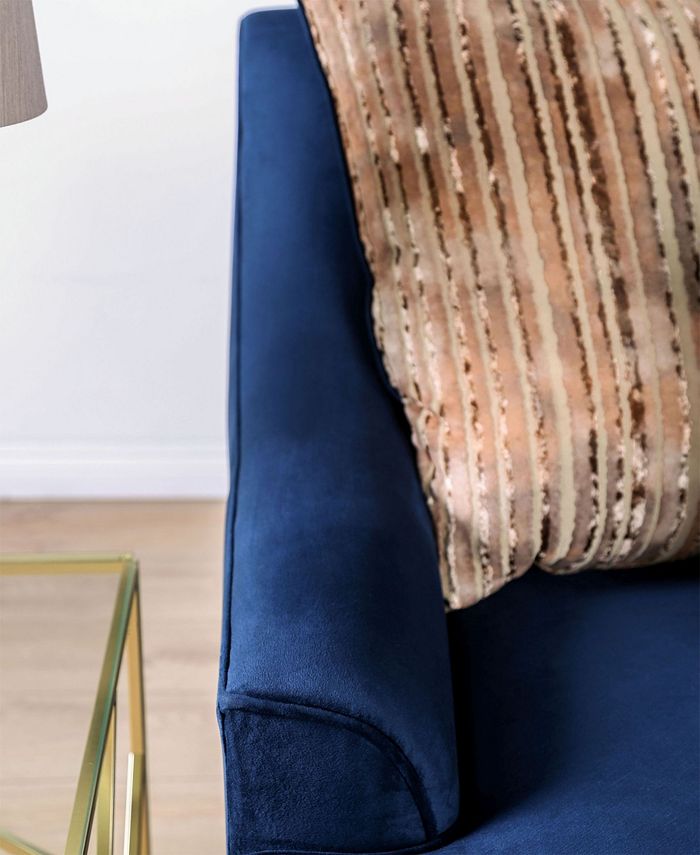 Furniture of America Allyson Upholstered Love Seat Macy's