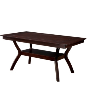 Furniture of America Maltby Solid Wood Dining Table