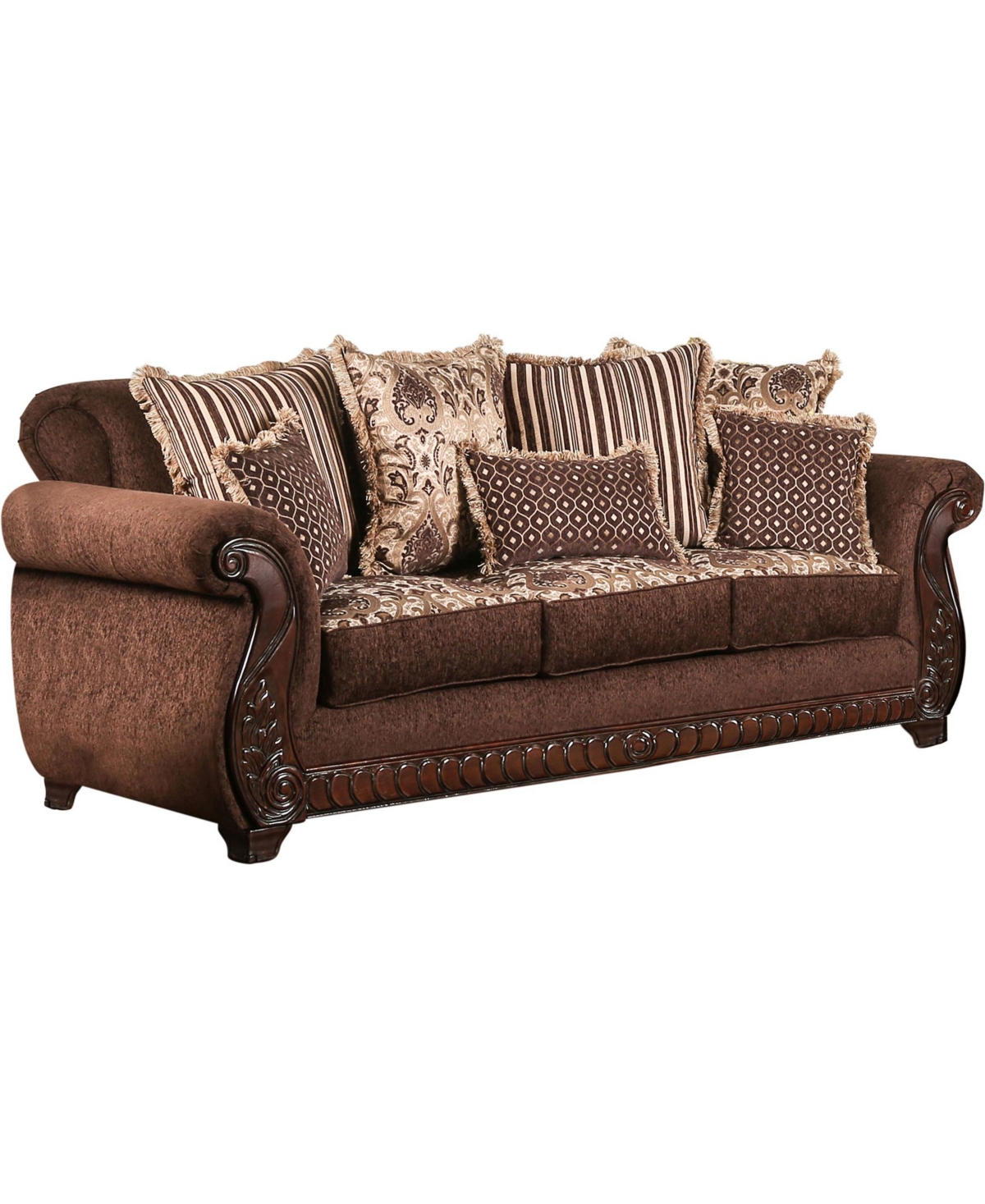 of America Wunderlich Upholstered Sofa