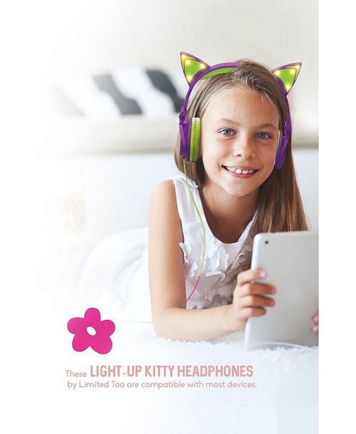 Light up kitty 2025 headphones