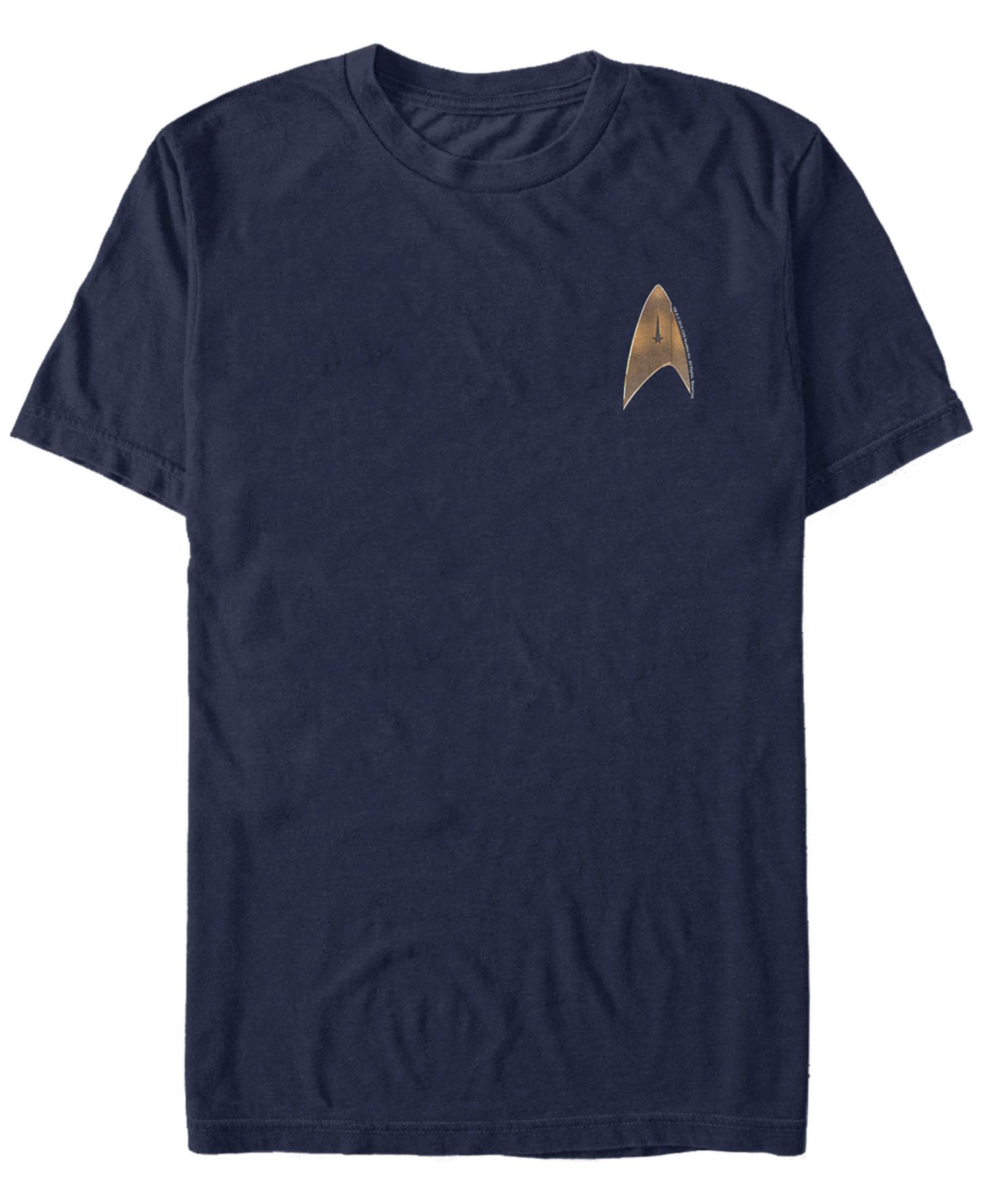 Star Trek Discovery Men's Delta Command Badge Short Sleeve T-Shirt