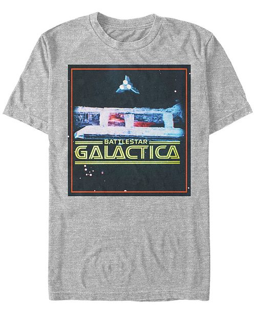 Fifth Sun Battlestar Galactica Men S Classic Retro Ships Poster Short