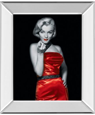 sachin and babi light blue dress Feminine Figure Wall Art 1-Piece Framed Art Print 21.1 in. x 17.2 in.  WA3017