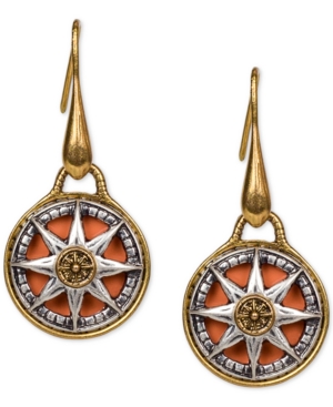 image of Patricia Nash Compass Drop Women-s Earrings