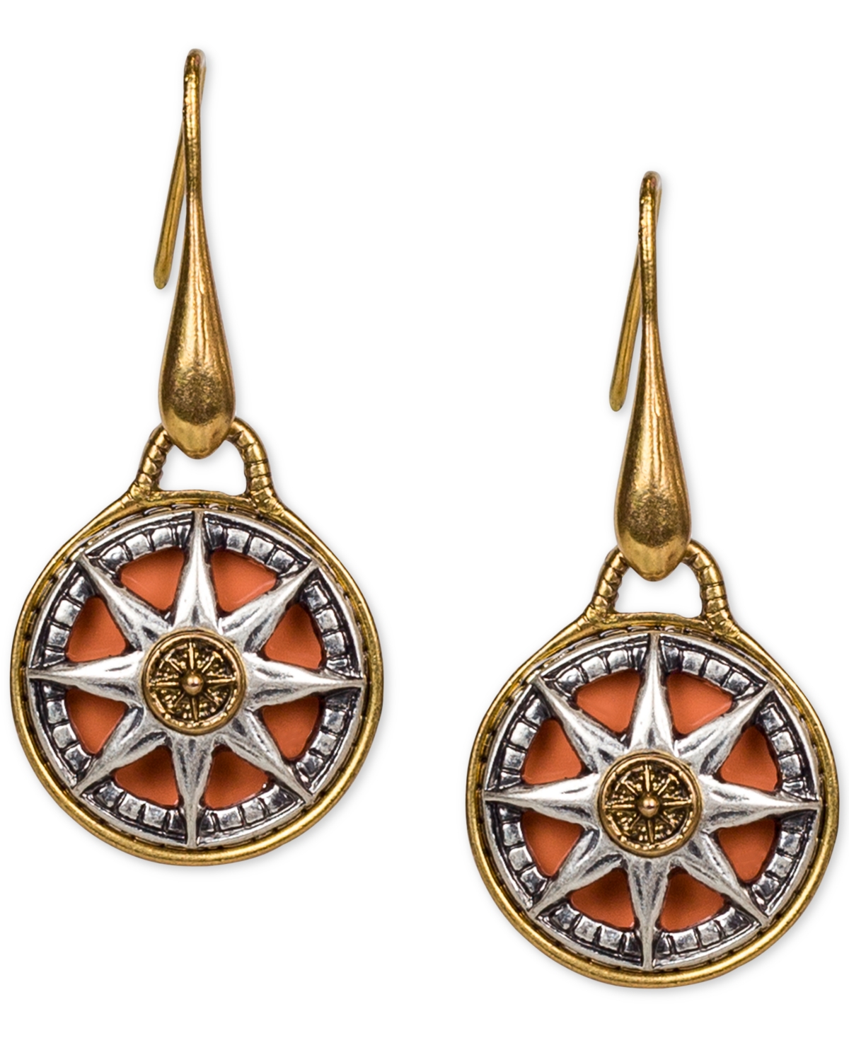 Compass Drop Women's Earrings - Multi