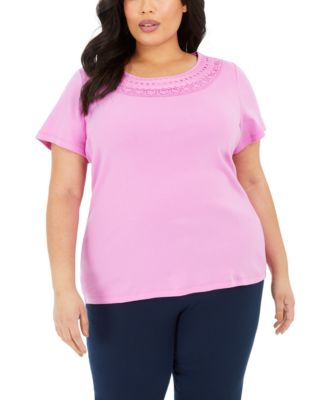 macys karen scott plus size tops