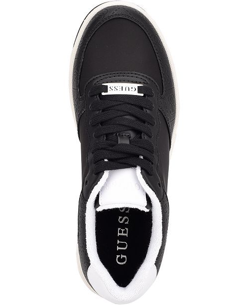 guess rillie low wedge sneakers