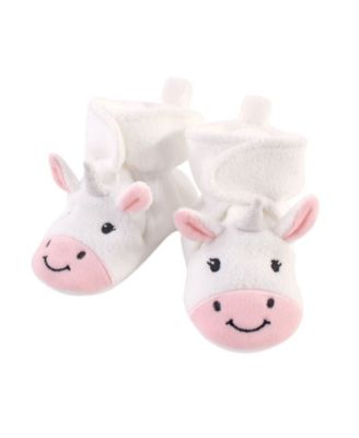 Photo 1 of 18-24 MONTHS Hudson Baby Baby Girls Unicorn Cozy Fleece Booties