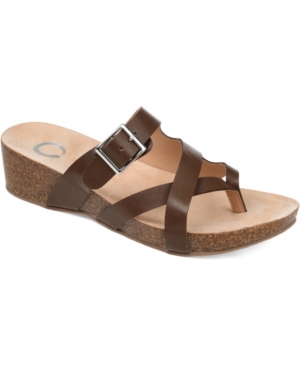 Journee Collection Women's Madrid Wedge Sandal Women's Shoes