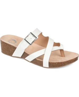 Journee Collection Women's Madrid Wedge Sandal Women's Shoes