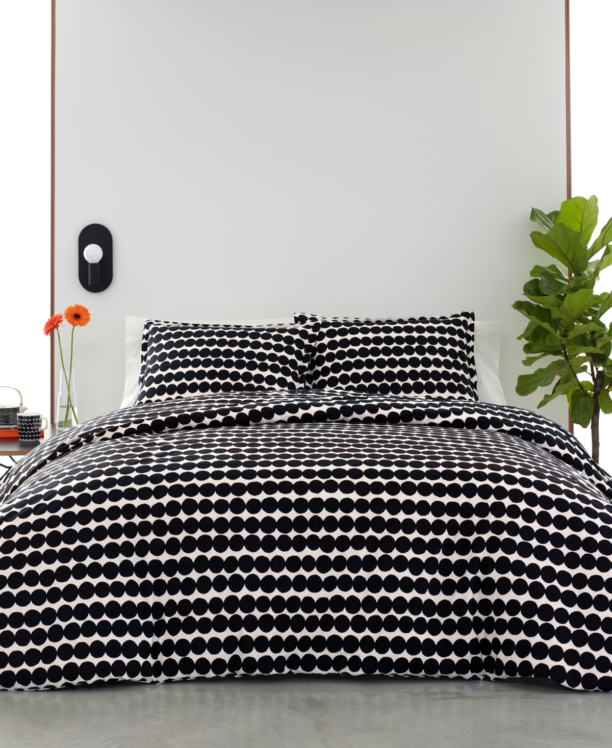 Marimekko Rasymatto Cotton Reversible 3 Piece Comforter Set, Full/Queen &  Reviews - Designer Bedding - Bed & Bath - Macy's