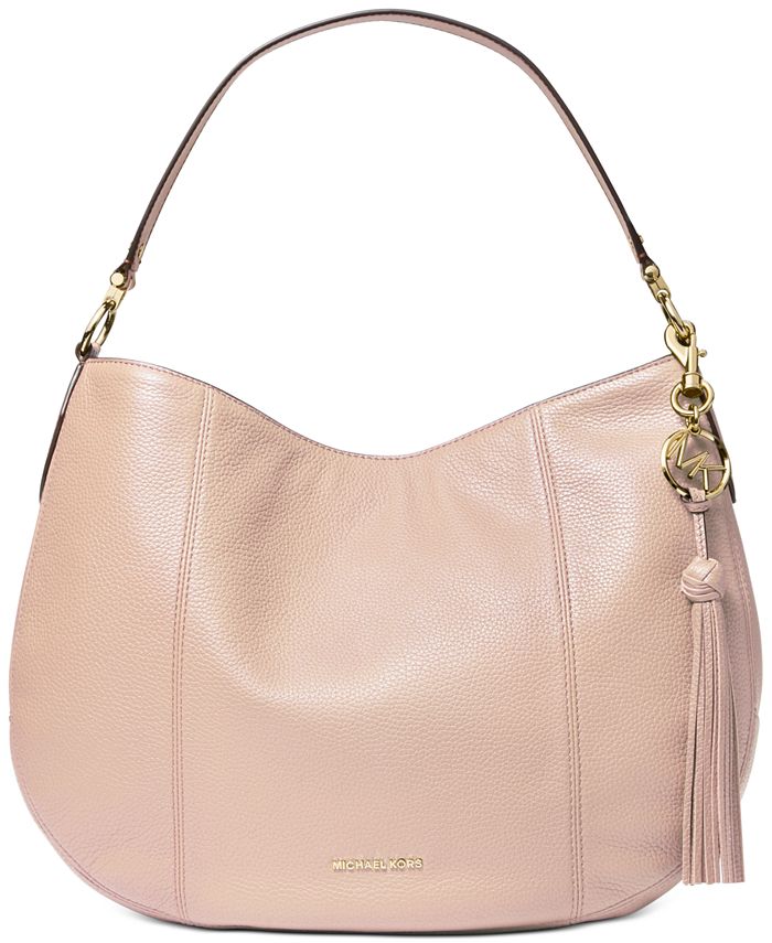 Michael Kors Brooke Large Zip Leather Hobo Macy's