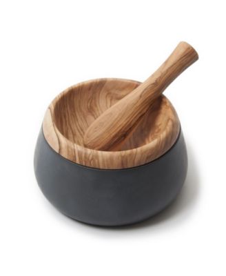 Handcrafted Olive Wood Mortar