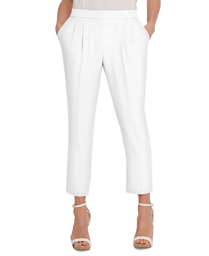 DKNY Pull-On Ankle Pants - Macy's