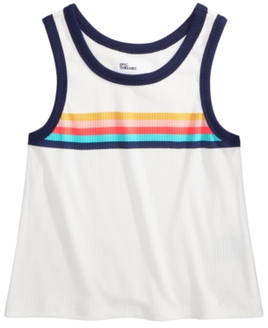 Epic Threads Big Girls Graphic Stripe Scoop Neck Tank