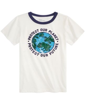 Epic Threads - Little Boys Planet Flip T-Shirt