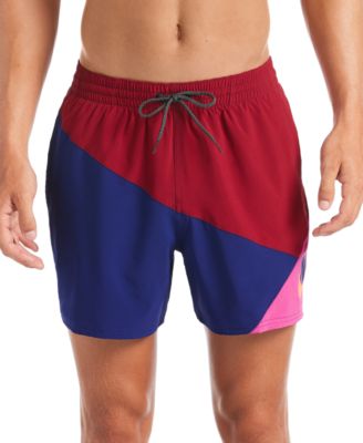 nike colorblocked active swim boyshorts