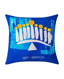 Hanukkah Decorative Pillow, 20" x 20"