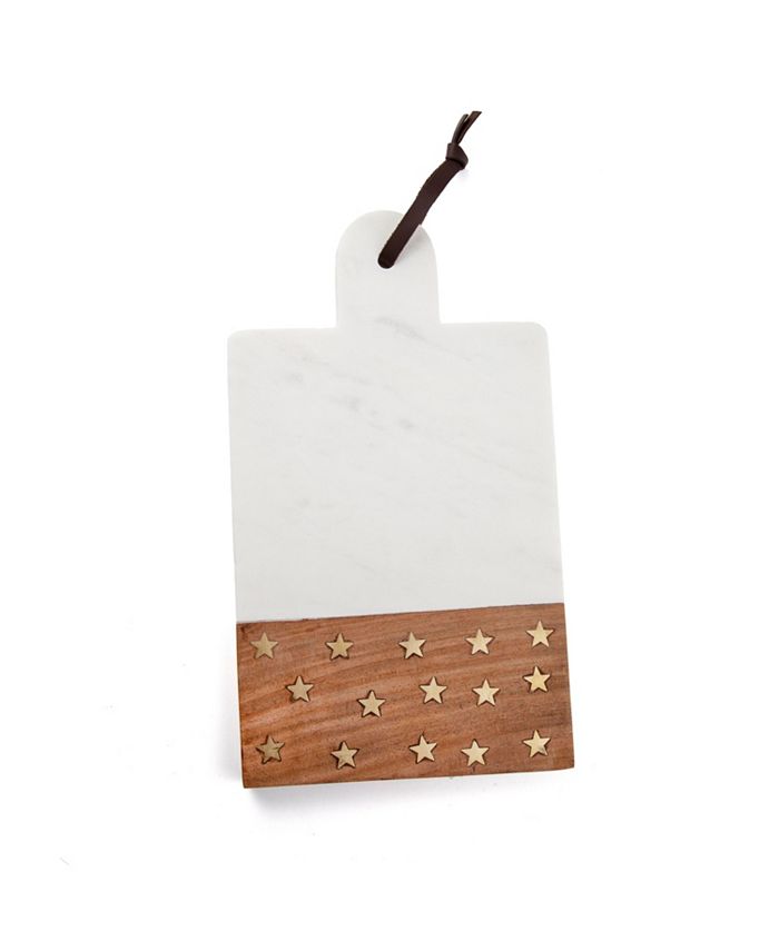 Thirstystone Stars Marble & Wood Cheese Board Macy's