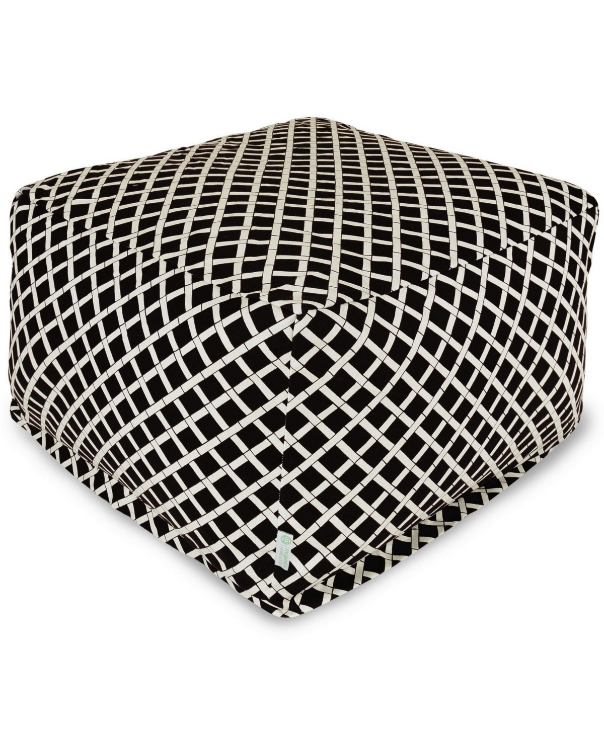 Majestic Home Goods Ottoman Square Pouf 27