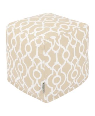 Athens Ottoman Pouf Cube 17" x 17"