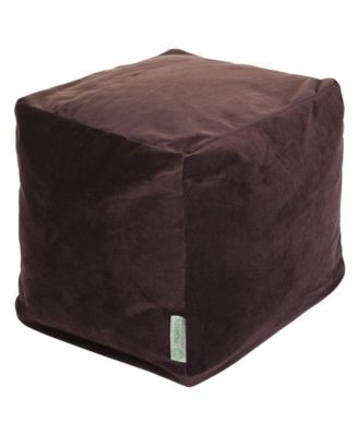 Polyester Ottoman Pouf Cube 17" x 17"